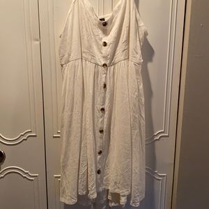 Torrid white/cream dress 3X